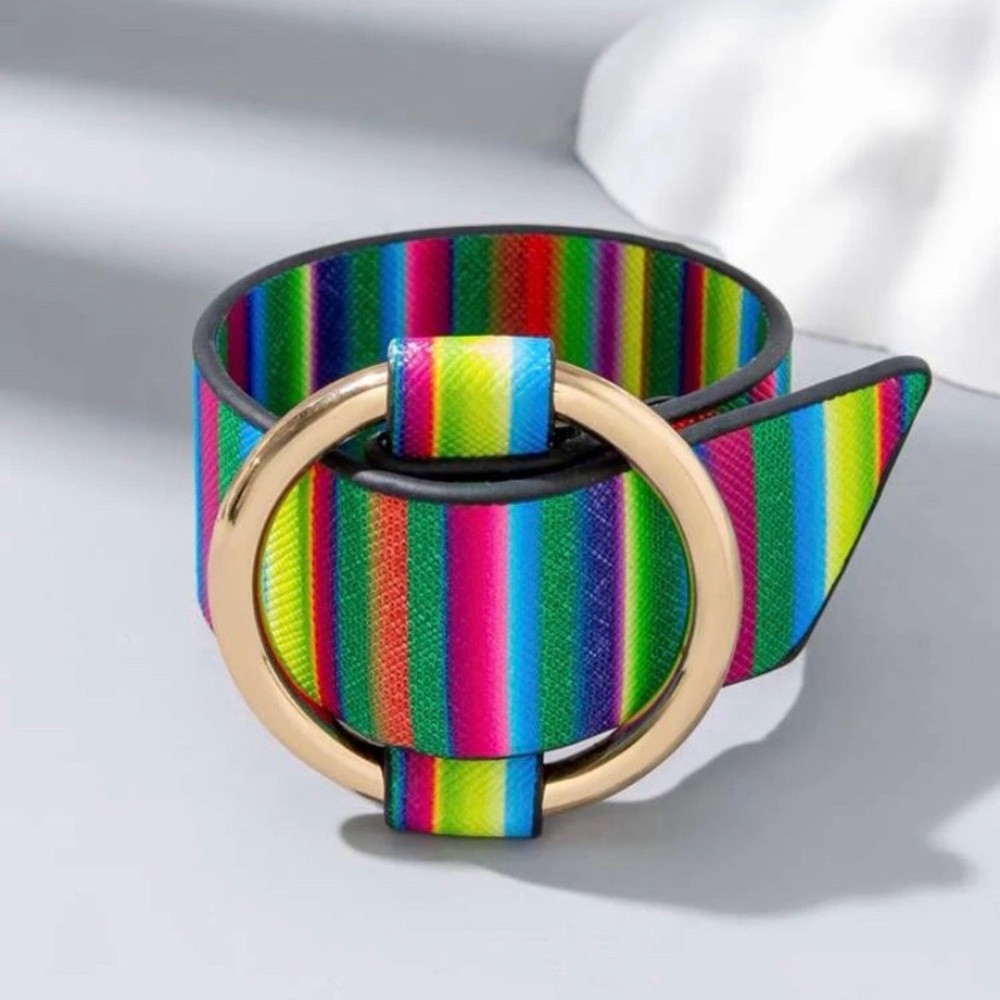 Colorful Striped Women's bracelet